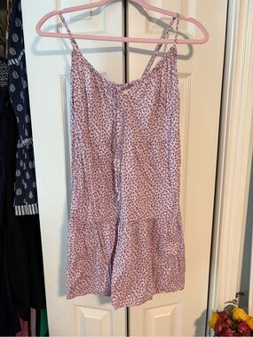 Old Navy Pink Floral Spaghetti-Strap Camisole